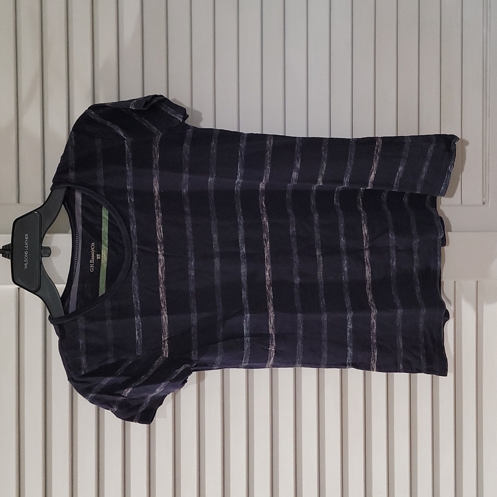 G.H. Bass & Co XS Striped Tee